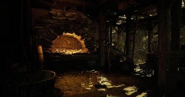 Dramatic CGI Deserted Rustic Hideout video