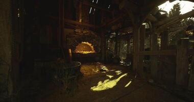 Surreal CGI Deserted Rustic Hideout video