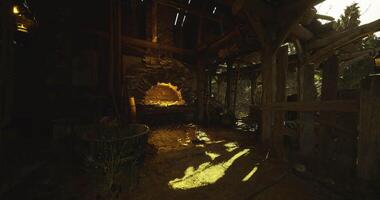 Realistic CGI Timeworn Cabin Render video