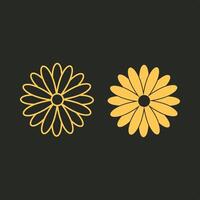 Flowers trendy applicable important Illustration design pretty colorful background vector