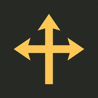 Location arrow trendy applicable important Illustration design delightful colorful background vector