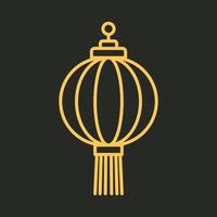 Lantern trendy applicable important Illustration design magnificent colorful background vector