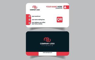 Excellent Modern Corporate Business Card vector