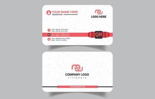 Stylus Elegant Corporate Business Card Design vector