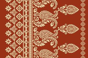 Elegant floral pattern design vector