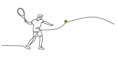 Continuous one line drawing of a weightlifter lifting a heavy barbell. Symbol of discipline and training. vector