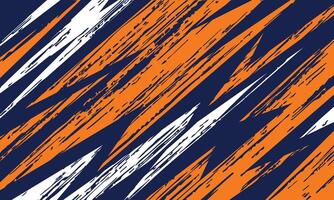 Orange and white striped graphic pattern vector