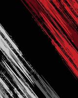 Abstract red and gray striped background vector
