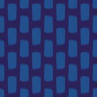 Seamless pattern with dark blue vertical brush stroke. Abstract repeat design wallpaper. vector