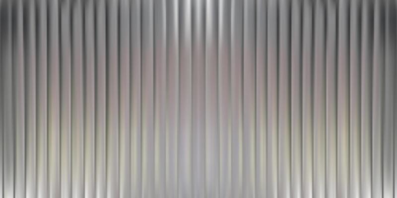 Glass pattern texture Holograph effect. ice reed metal. Abstract 3d ribbed line gradient. Fluted laser ripple striations. Silver light corrugated transparent wall. Seamless frosted plastic prism panel