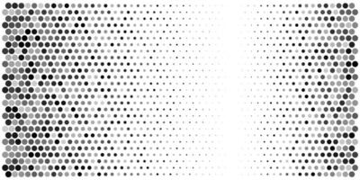 Polka dot pattern, Halftone subtle blob texture. Geometric pixel grid gradient. Tech point square design. Comic seamless disperse grange mosaic. Circle degrade graphic effect, fluid screen fade shape vector