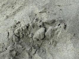 Gray sand texture granular fine photo
