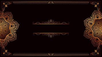 overlay mandala frame alpha channel background video