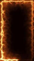 frame of fire alpha channel background video