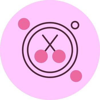 cortar botón navegación mínimo mezcla circulo icono vector