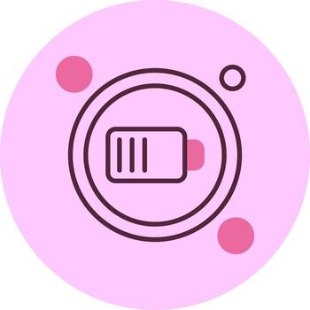 cargar botón navegación mínimo mezcla circulo icono vector