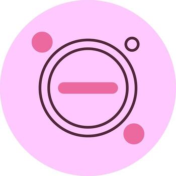 minimizar botón navegación mínimo mezcla circulo icono vector