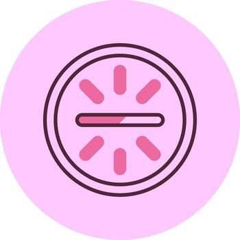 actualizar mínimo mezcla circulo icono vector