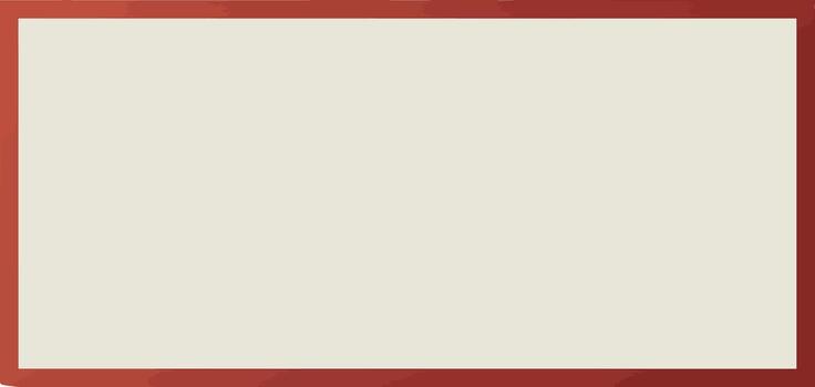 Rectangular beige and brown frame with simple minimalist design and neutral tones for graphic use vector