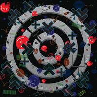 Colorful Abstract American Football Elements for Dynamic Sport Background vector