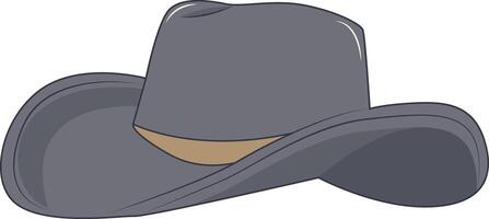 Cowboy Hat Element in Cartoon Style vector