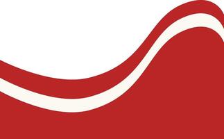 Indonesian Flag Border Illustration with Flat Design vector