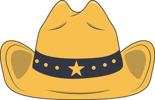 Cowboy Hat Element vector