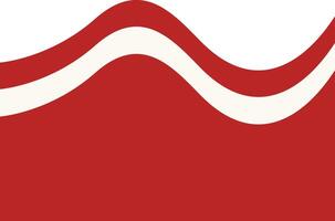 Illustration of Indonesian Flag Border Isolated on White Background. vector