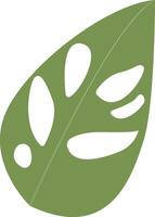 Tropical Leaves Illustration. Design Element. vector