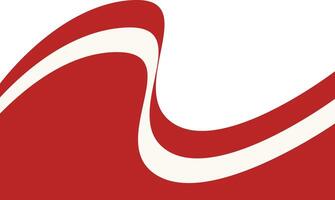 Indonesian Flag Border Illustration Isolated on White Background. vector