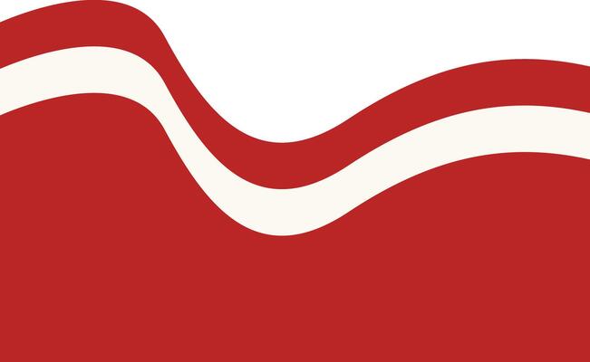 Illustration of Indonesian Flag Border on White Background