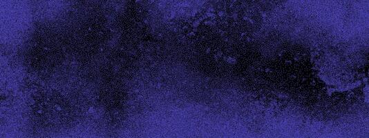 grunge texturizado púrpura oscuro ruido grano antecedentes. puntillismo puntos degradado o dotwork modelo. cepillo dibujado arañazos salpicar grunge afligido antecedentes vector