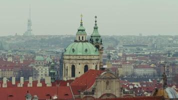 Historical Building In The Cityscape Of Prague video