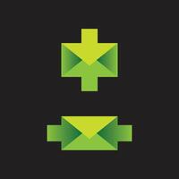 the meeting of a pair of arrowheads forms an envelope vector