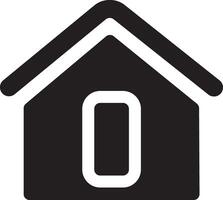 simple and minimalis home icon vector
