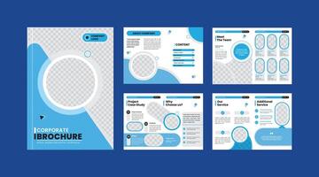 Corporate company profile and brochure design template vector