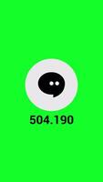 Comment Counter Icon With Green Screen. Vertical Animation video