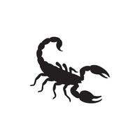 scorpion Icon Silhouette vector