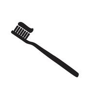 tooth brush icon vector