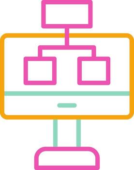 Structure Icon Structure Framework Blueprint vector