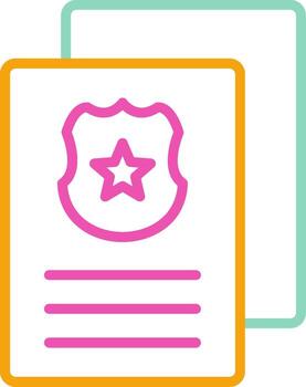 documento documento gráfico vector