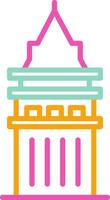 Galata Tower Icon Observation Tower Symbol vector