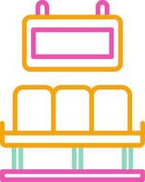 Terminal Icon Terminal Airport Station vector