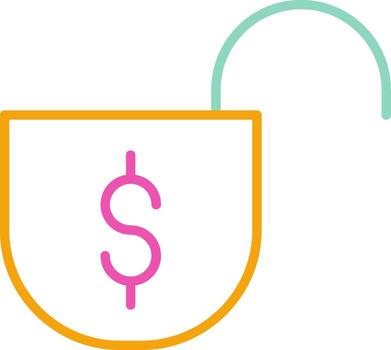 Unlocked Icon Unlocked Open Access vector