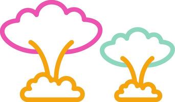 Nuclear Blast Icon Explosion Nuke Atomic Blast vector