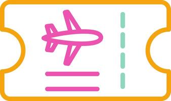 Ticket Icon Ticket Pass Boarding vector