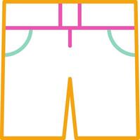 Shorts Icon Shorts Clothing Uniform vector