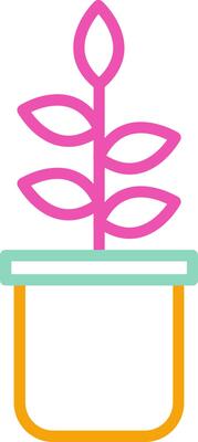 Plant Office Decor Graphic