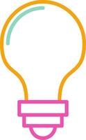 Bulb Icon Bulb Light Idea vector