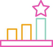 Rank Icon Rank Position Grade vector